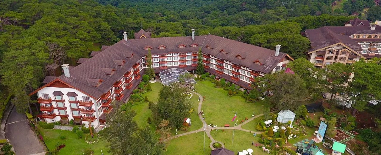 Exterior view of The Manor, Camp John Hay, a luxury hotel in Baguio City