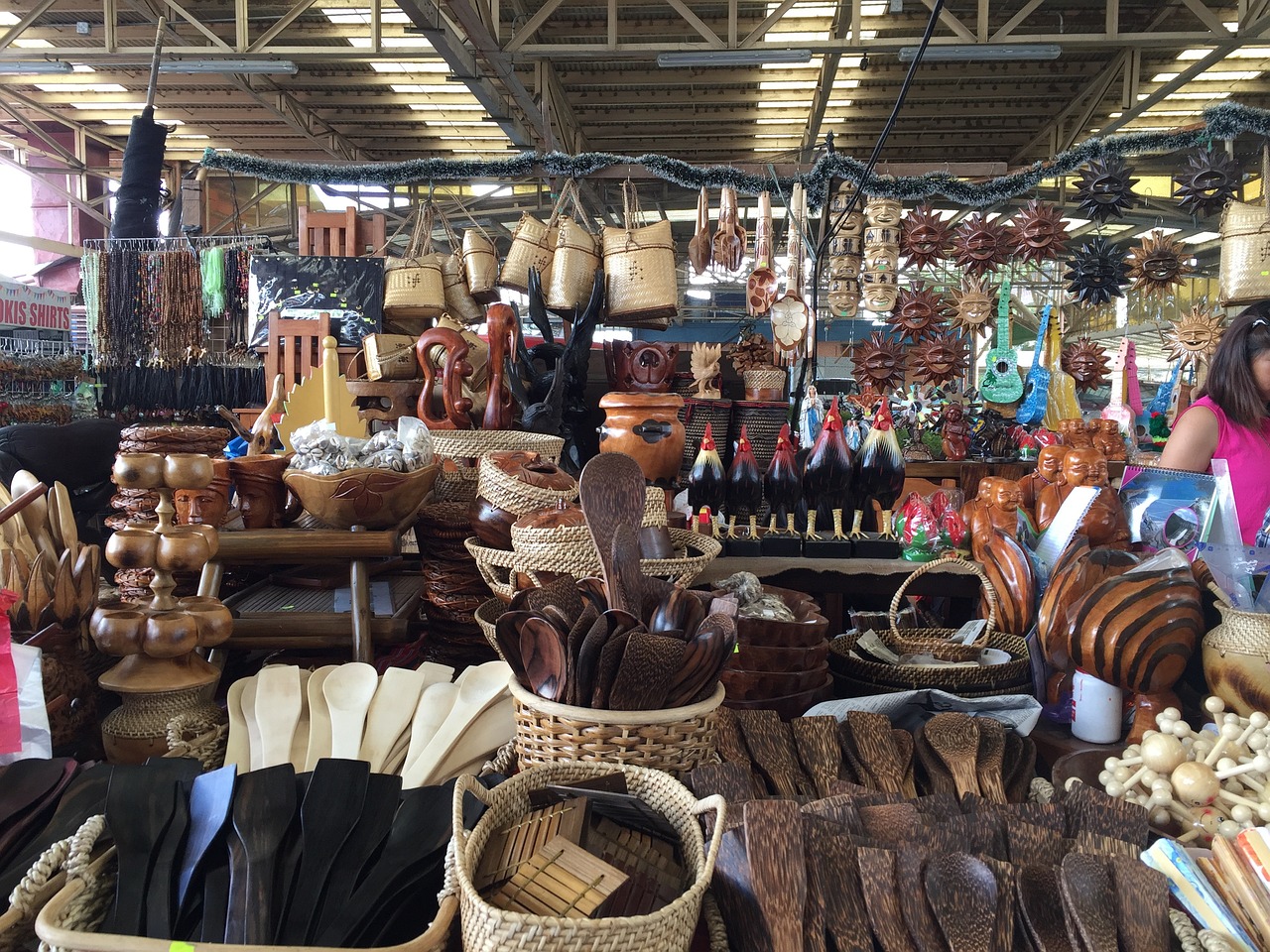 Colorful Baguio Souvenirs: A Display of Local Crafts and Treasures